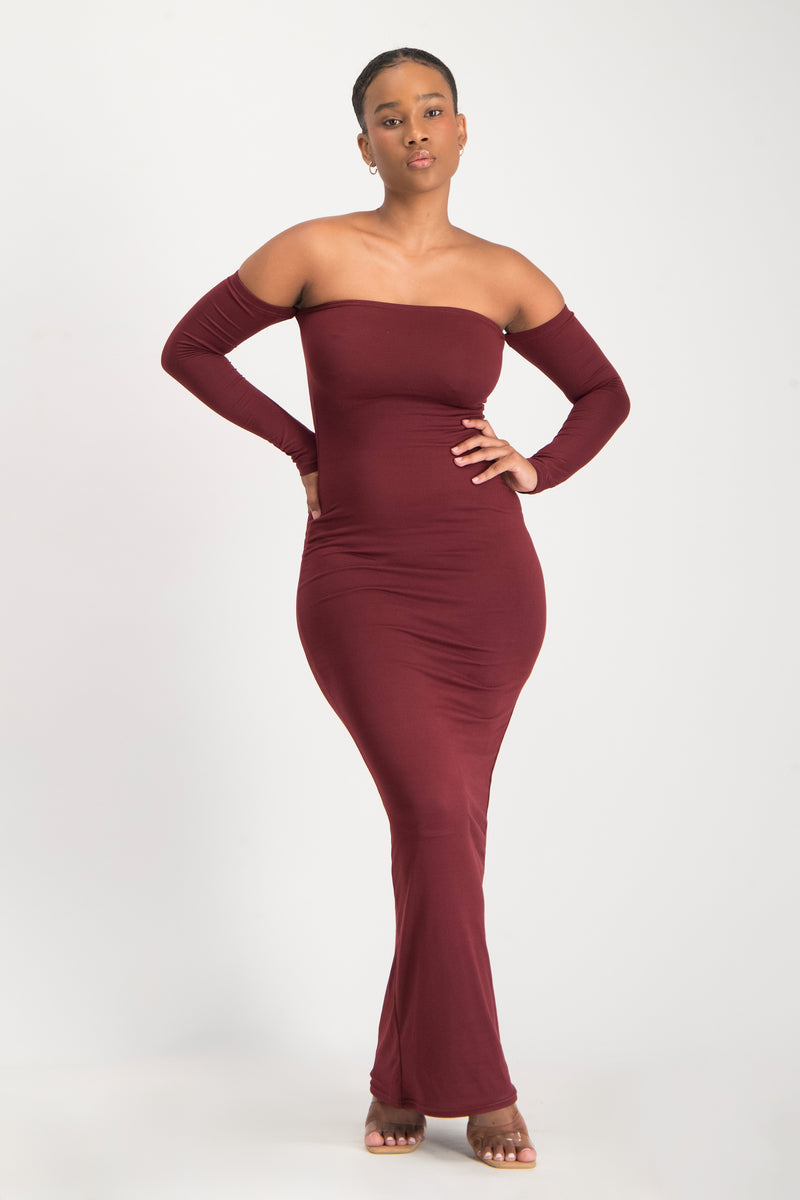 Shoulder Maxi Dress Burgundy Off Shoulder Gown Off Shoulder Lounge