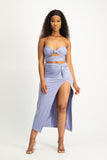 Sarong Skirt with Knot Detail