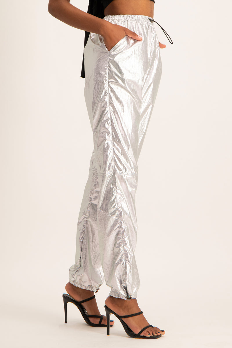 Silver Parachute Pant – Imprecca