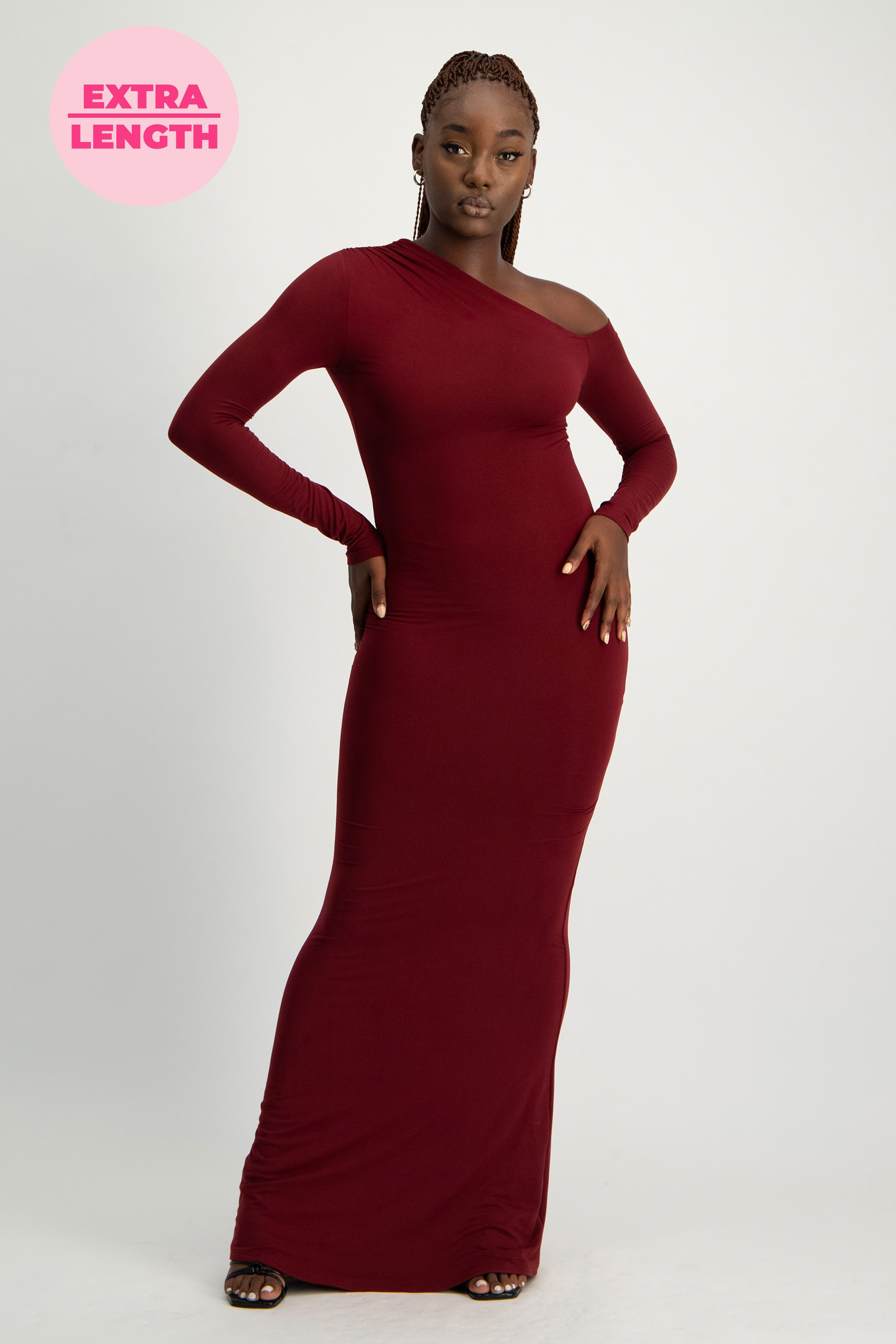 Long Red Maxi Dress Uneven Maxi Dress Womens Red Holiday Dress Boho Chic Maxi Dress Women's