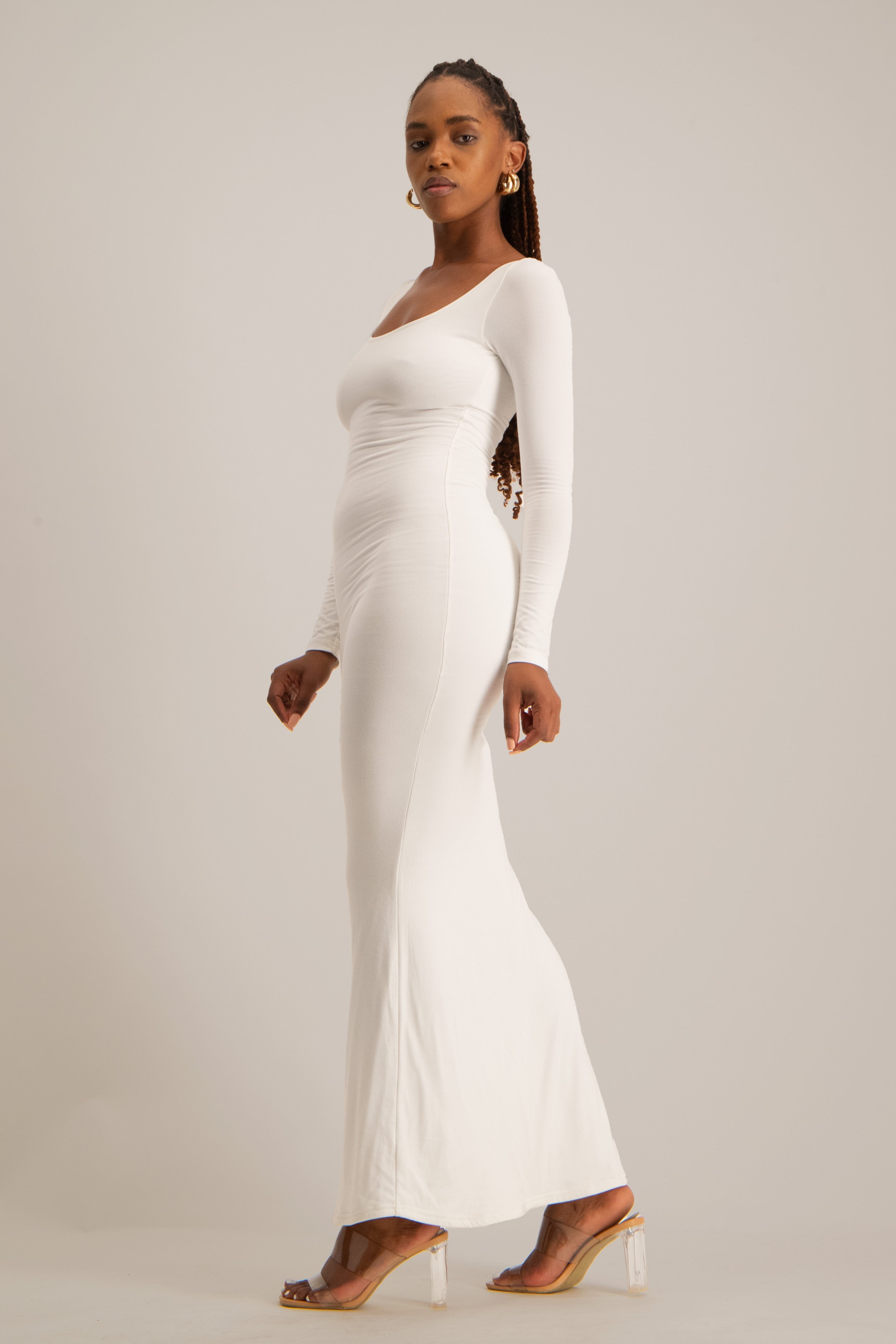 Long Sleeve Lounge Maxi Dress – Imprecca
